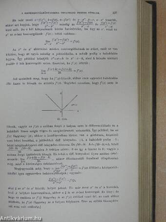 Differenciál- és integrálszámítás I-II.