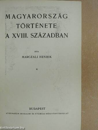 Magyarország története a XVIII. században