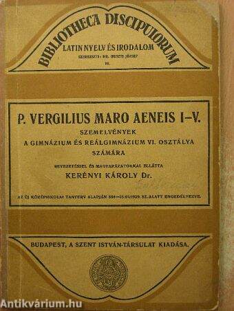 P. Vergilius Maro Aeneis I-V.