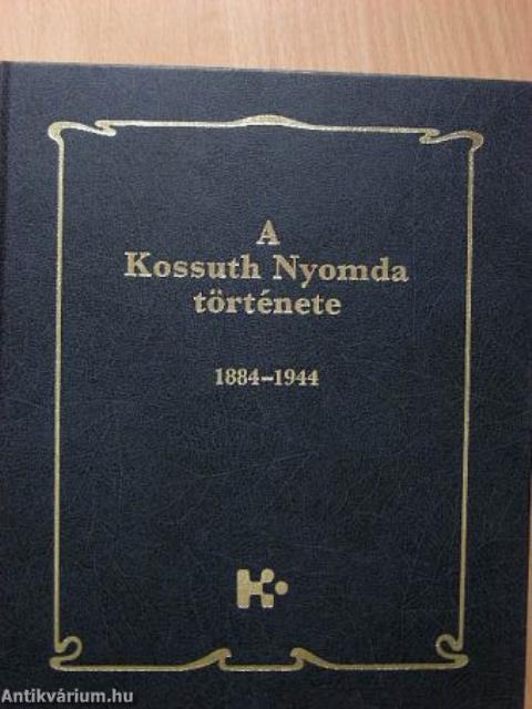 A Kossuth Nyomda története I.