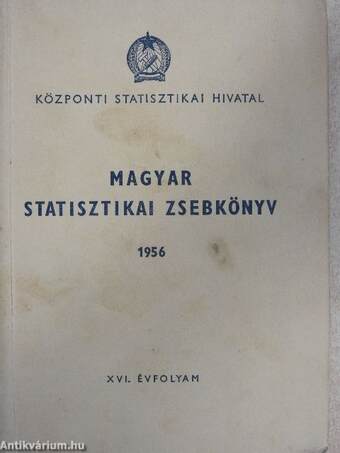 Magyar statisztikai zsebkönyv 1956.