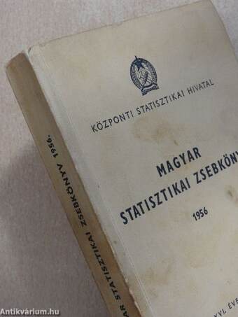 Magyar statisztikai zsebkönyv 1956.