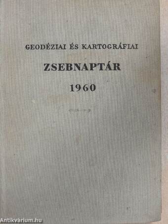 Geodéziai és kartográfiai zsebnaptár 1960