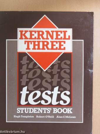 Kernel Three Tests - Students' book