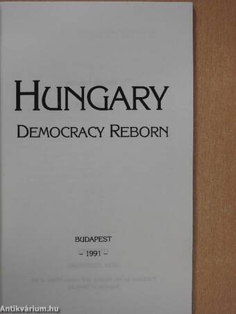 Hungary - Democracy Reborn