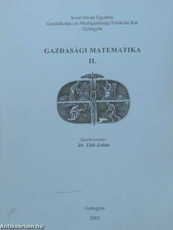 Gazdasági matematika II.