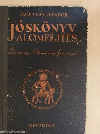 Jóskönyv, álomfejtés