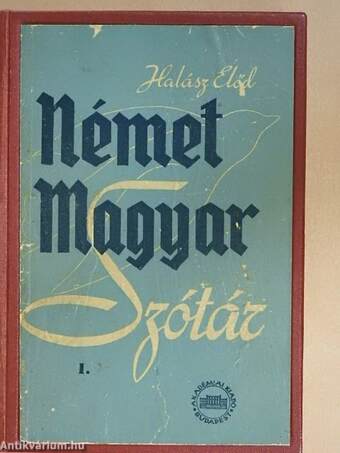 Német-magyar szótár I-II.