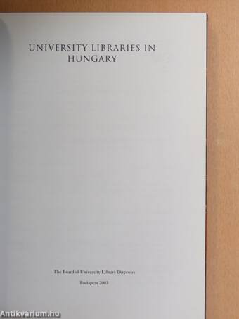 University Libraries in Hungary