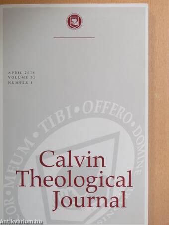 Calvin Theological Journal April 2016