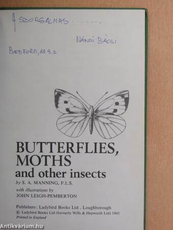 Butterflies, Moths and other insects