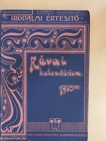 Révai-Kalendárium 1905.