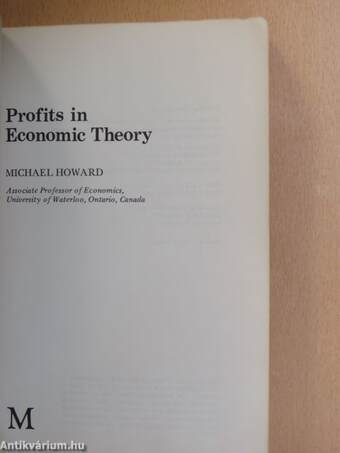 Profits in Economic Theory