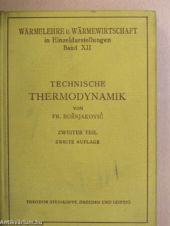 Technische Thermodynamik II.