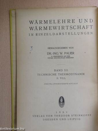 Technische Thermodynamik II.