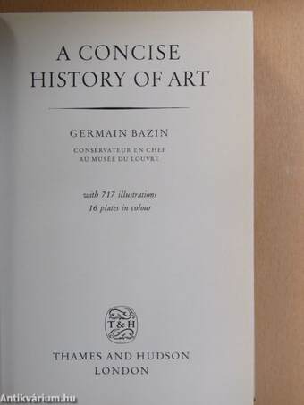 A concise history of art