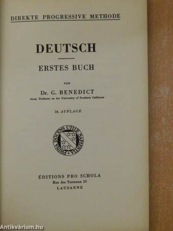 Deutsch - Erstes Buch