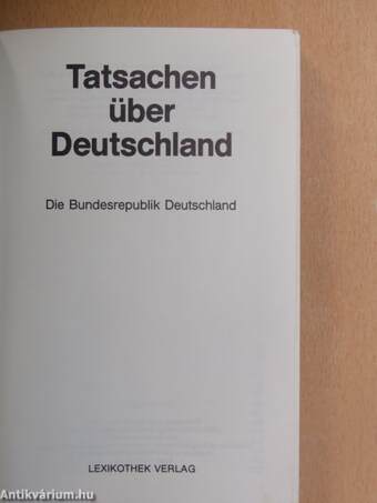 Tatsachen über Deutschland