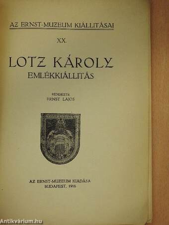 Lotz Károly emlékkiállitás