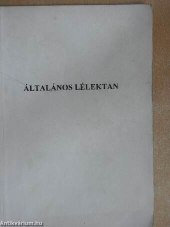 Általános lélektan