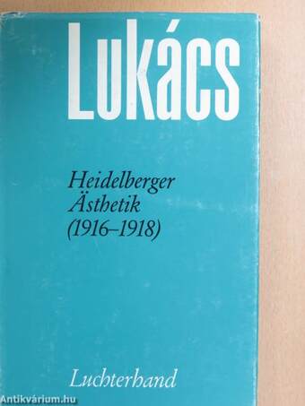 Heidelberger Ästhetik (1916-1918)