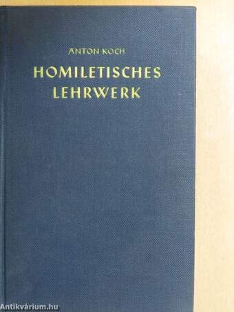 Homiletisches Lehrwerk 5-6.