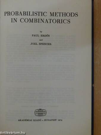 Probabilistic Methods in Combinatorics