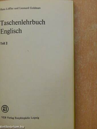 Taschenlehrbuch Englisch 2.