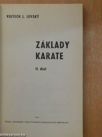 Základy karate II.