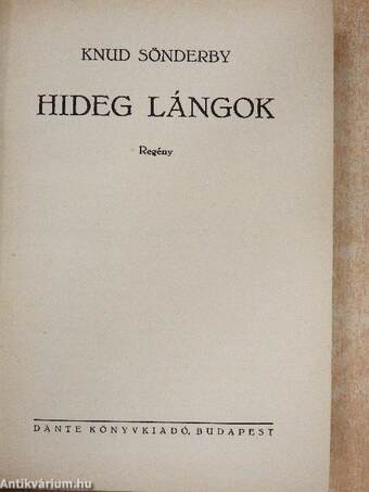 Hideg lángok