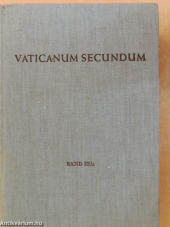 Vaticanum secundum III/2.