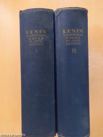 Lenin ausgewählte Werke I-II.