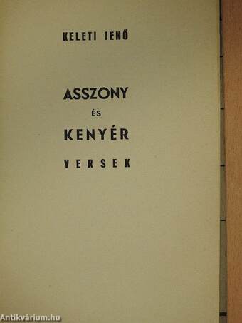 Asszony és kenyér