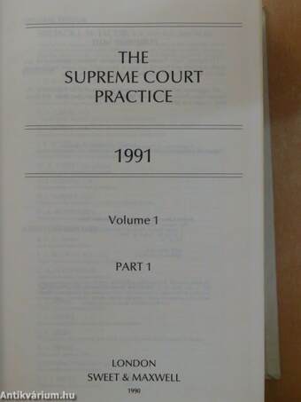 The Supreme Court Practice 1991 1/1.