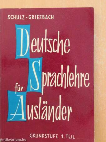 Deutsche Sprachlehre für Ausländer 1-2.