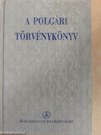 A Polgári Törvénykönyv