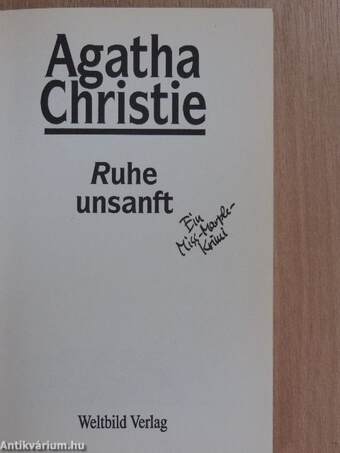 Ruhe unsanft