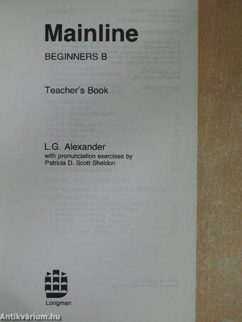 Mainline Beginners B - Teacher's book