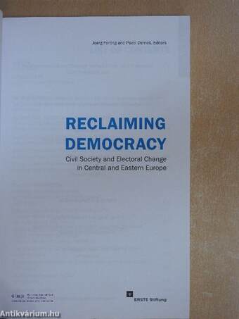 Reclaiming Democracy