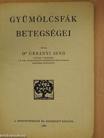 Gyümölcsfák betegségei