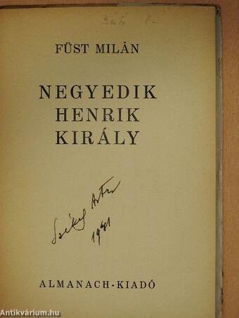 Negyedik Henrik király