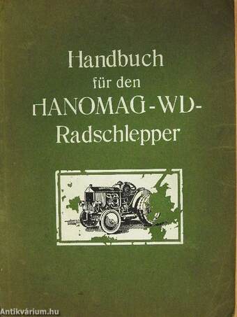 Handbuch für den Hanomag-WD-Radschlepper