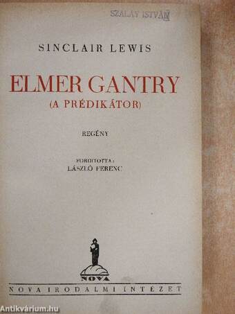 Elmer Gantry