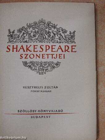 Shakespeare szonettjei