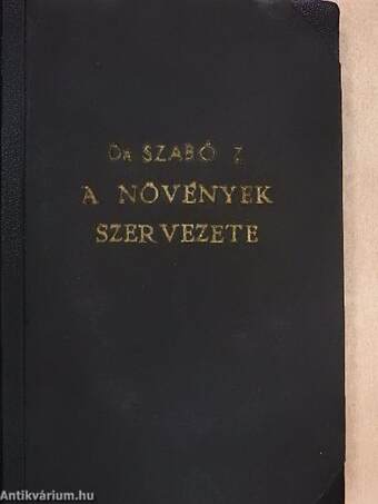 A növények szervezete