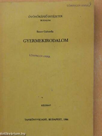 Gyermekirodalom