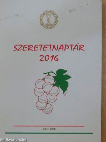 Szeretetnaptár 2016