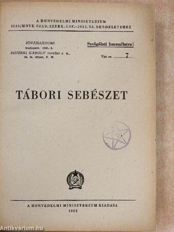 Tábori sebészet