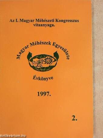 A Magyar Méhészek Egyesülete Évkönyve 1997.