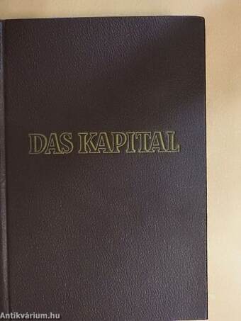 Das Kapital I-III.